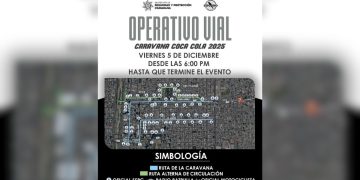 Operativo-vial-monterrey-caravana-coca-cola - Cambiando Mty