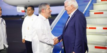 El Presidente Alemán Fue Recibido Por El Canciller Juan Ramón De La Fuente - Cambiando Mty