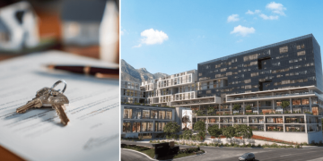 Imágenes De Un Documento Y Una Llave Encima, Y Una Segunda Imágen De Un Edificio Del Gobierno De Monterrey - Cambiando Mty