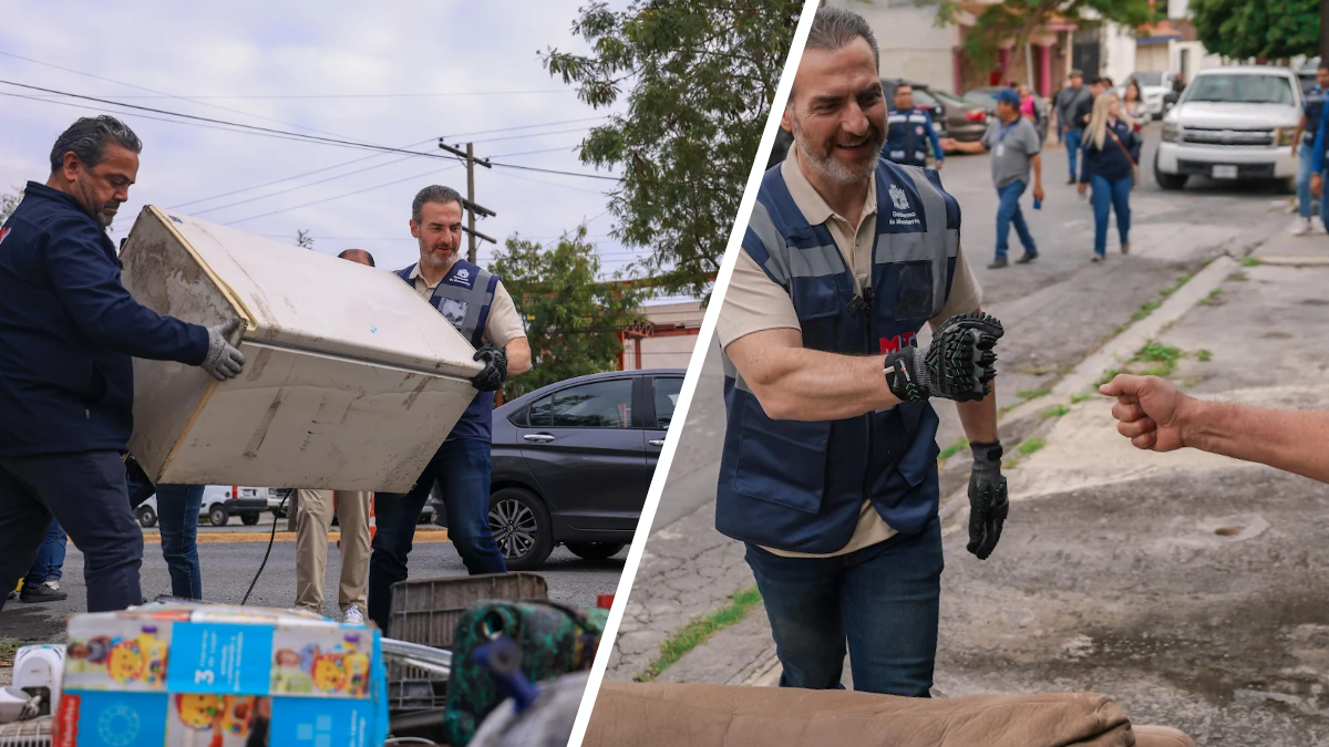 Operativo integral de limpieza en la colonia del Maestro