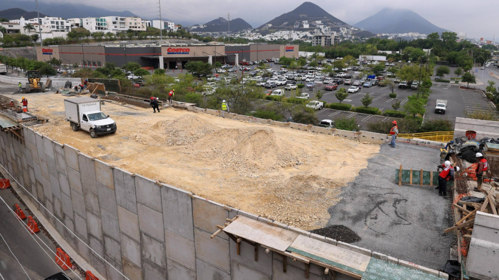 Obra Vial Del Huajuco Avanza Al 80 Por Ciento Para Liberar El Tráfico En La Carretera Nacional Al Sur De Monterrey